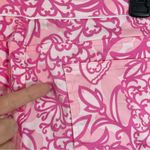 Lilly Pulitzer Lilly Pulitzer Vintage Pink Pants White Piping Detail Floral Size 6 Photo 2