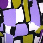 Ronni Nicole  very pretty abstract print dress with solid black hem. Nwt Photo 7