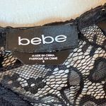 Bebe Black Adri Lace Faux Leather Corset Dress Party Cocktail Rockin
Edgy Size 0 Photo 1