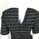 41 Hawthorn Black Knit Back Zip Top Small Career Stretch Minimal Photo 3