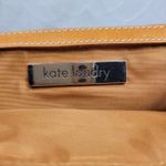 Kate Landry  Shoulder Bag Womens Medium Genuine Leather Tan Buckle Flap Photo 1