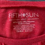 Fifth Sun ❤️  sz S red‎ Ho ho ho Christmas top Photo 6