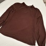 Mod On Trend  Elegant Brown Women's Top Photo 1