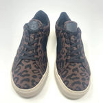 Greats Royale Knit Low Top‎ Leopard Print Sneakers Brown Size US 9 Photo 3