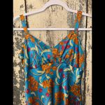 NWT Sofia Jeans Women's Slip Midi Dress, floral, size Small Blue Photo 2