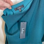 Lulus NWT  Wondrous Romance Dark Green One-Shoulder Mermaid Maxi Dress XL Photo 3