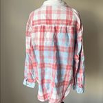 American Eagle  Outfitters Oversized Plaid Polo Shirt Photo 7