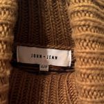 John + Jenn  Men's Brown and Black Turtleneck Sweater Photo 1