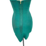 Bebe  x Naven Half Sleeve Bandage‎ Bodycon Dress Botanical Green Size XXS Photo 6