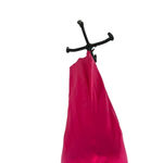 Lovers + Friends Lovers and‎ Friends Noah Wrap Dress Slip Sleeveless Satin Hot Pink Size Small Photo 10