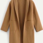 Over Coat Tan Size M Photo 0