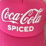 Coca-Cola  spiced neon pink trucker hat Photo 1