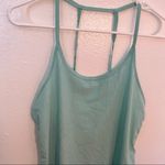 Zella  Athletic Tank Top Teal Blue Mesh Photo 2