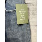 H&M Women's Blue Denim Jeans US Size 12 Wide Leg, High Waist Photo 2