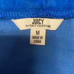 Juicy Couture NWOT Velour-Like Royal Blue Mini Skirt Size Medium Photo 3