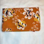 Rachel Pally  Floral Orange and Yellow Reversible Clutch EUC Photo 1