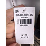 Abercrombie & Fitch Linen Blend Cutout Maxi Dress Brown Floral Print Polka Dot T Photo 2