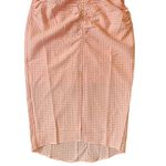 Mango Halter Tie Neck Gingham Checked Dress in Pink White | Size S NWT Photo 8