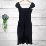 Retro 1950 Pin Up Dress Black Size Small Sexy Wiggle Dress Cocktail Party Photo 4