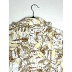 Westbound Women's XL Zip Front Jacket Tropical Leaf Print Resort Ready Coastal Photo 10