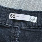SO  Goods For Life Button Fly Denim‎ High Rise Mom Shorts Women's Size 5 / 27 Photo 5