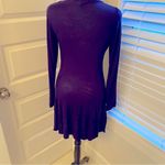 Everlie|| Navy blue turtle neck long sleeve dress with front pockets. Size M Photo 7
