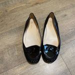 Prada Authentic  bow toe patent leather loafers black Photo 1