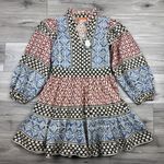 OLIPHANT Long Sleeve Yoke Mini Dress in Sultan Black Sz‎ XS NWT Photo 7