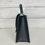 Michael Kors Greenwich Medium Black Saffiano Leather Satchel Purse Handbag ONLY Photo 5