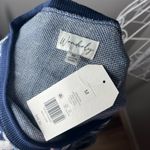 Wonderly  NEW Leopard Printed Knit Sweater Pulllover Size M Blue Animal Print Photo 4