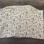 American Eagle  Cream Floral Smocked Crop Tube Top Photo 2