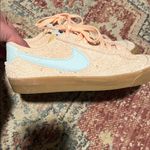 Nike  Pastel Pink and Light Blue Sneakers Photo 1