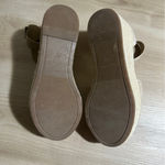 Marc Jacobs Marc Fisher Varin  Suede Espadrille Wedge Sandal‎ Women's Size 8.5 Beige Photo 11