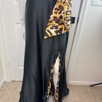 Cinderella  Elegant Black and Leopard Print Gown SIZE Photo 6