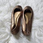 st. john's bay  Bronze Leather Ballet Flats 6.5 Photo 3