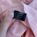 Boston Proper Pink Cutout Lace Button Up Drama Sleeve Shirt Size Small Photo 6