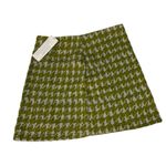 Urban Outfitters Houndstooth Mini Skirt Women’s XS Green Eclectic Grandpa NWT Photo 2