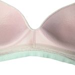 Victoria's Secret  T-Shirt Lightly Lined Wireless Cotton Blend Pink Bra Size 34B Photo 10