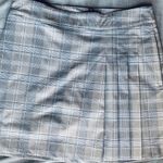 Nike Dri Fit Grey Plaid Pleated Golf Skort Photo 0