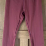 Zyia Active Berry Red Pear Moon Brilliant Hi-Rise 7/8 24" size 14-16 Photo 0