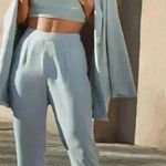 Pretty Little Thing Dark Mint Tailored Trousers NWT Photo 0