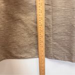 Dialogue  Marled Tan Square Neck Washable 100% Silk Tank Top Size Large Photo 5