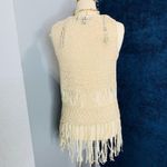 Forever 21 Beige Sleeveless Cardigan Size S Photo 1