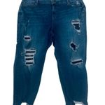 Torrid distressed stretch denim jeans size 24 Photo 0