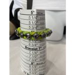 Henri Bendel  Lime Green Bracelet Braided READ Photo 3
