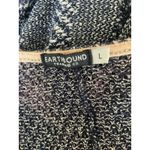 Earthbound Trading Co Women Open Front Cardigan Long Line Lightweight L Navy Blue Size L Photo 1