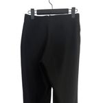 ZARA  Straight Leg Career Trouser Dress Pants Pockets Clasp Button Close XS Black Photo 4