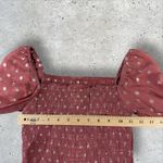 Raga  Elle Smocked Top‎ in Burnt Orange Sz XS NWT Anthropologie Boho Photo 6