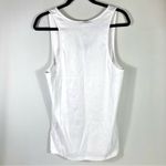 Versace Logo Cotton Women Graphic Tank White Size 44 NEW Photo 5