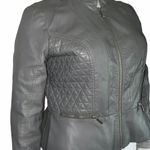 New York & Co. NY & Co Faux Leather Jacket Photo 3